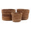 Cleary Basket Set Of 3 Natural
