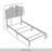 Herlind Upholstered Panel Bed-567759416-567759420