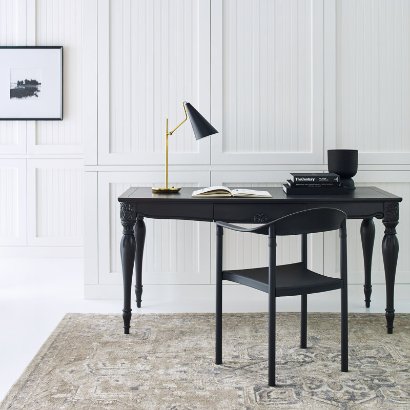 AERIN Clemente Table Lamp, Brass/Black