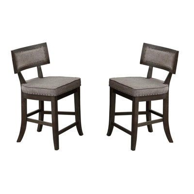 Chairs Solid wood & Veneer 2pcs