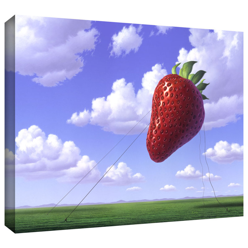 Strawberry Field, impression sur toile, H 16 po x l 24 po