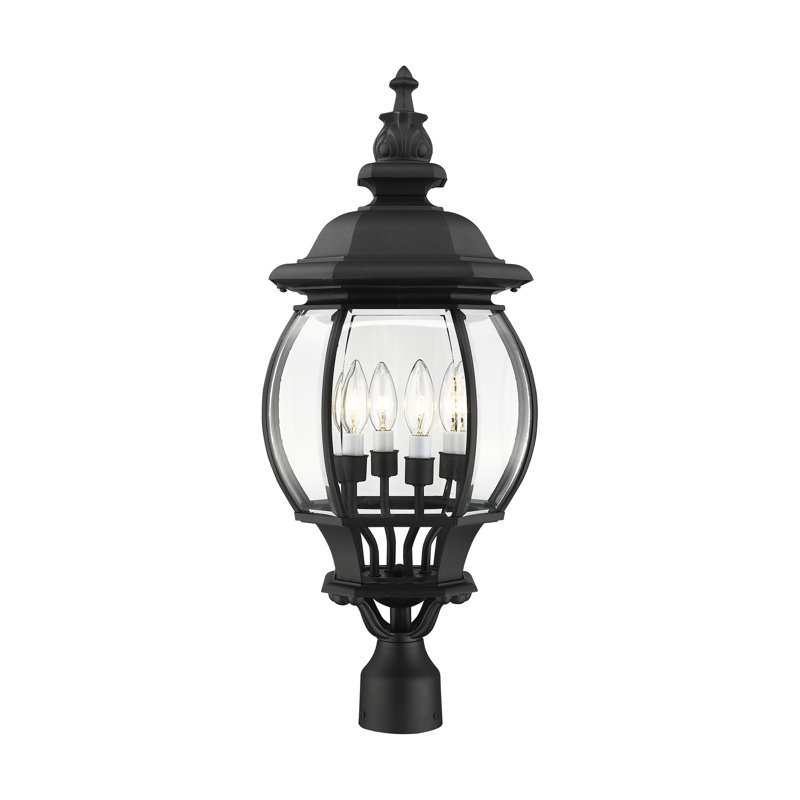 Alaula Beveled Lantern Head, Black