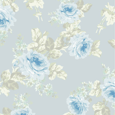 Shabby Elegance by Rachel Ashwell Royal Bouquet Wallpaper