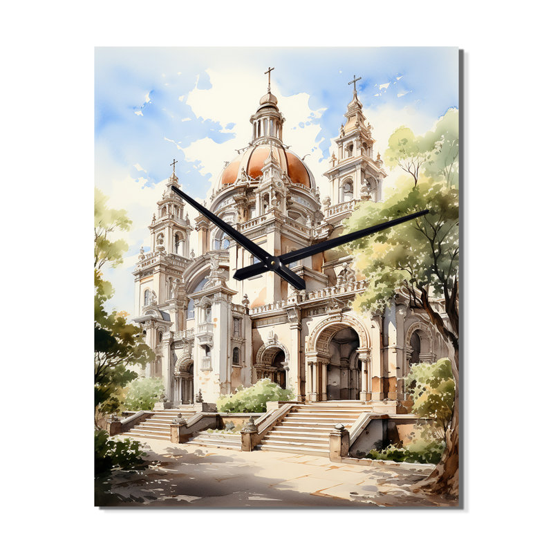 Jerik - Très grandes horloges murales Cityscapes, Moyen