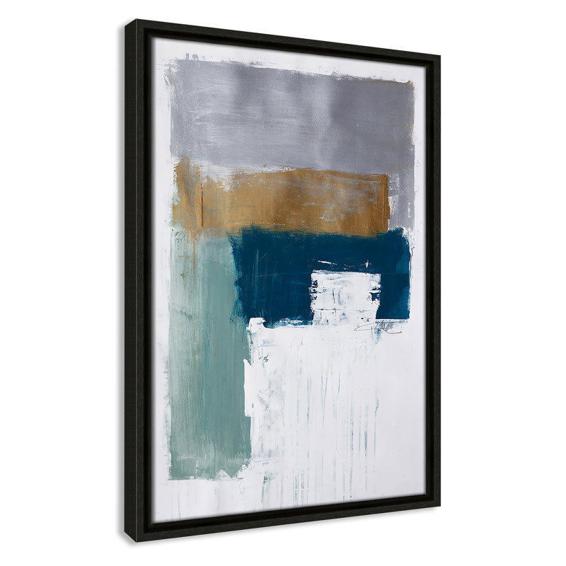 «Quiet Meadow I Print» par Fredrick Ashcroft, Toile avec cadre, L 13,5 po x H 19,5 po, Flottant espresso