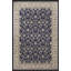 Tapis décoratif multicolore à motif floral et à franges-2142346138