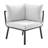Modway Riverside 4 Piece Outdoor Patio Aluminum Sectional-141447051-139906558