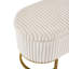 Corduroy Upholstered Storage Bench-863404940-863404942