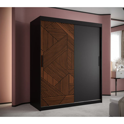 Augustyn 2 Door Manufactured Wood Wardrobe