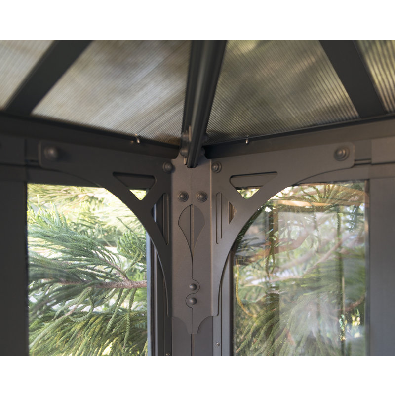 Ledro 4m x 3m Metal Patio Gazebo