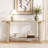 Elegant Console Table with Three Drawers, Extra Long Entryway Table for Entryway, Hallway, Living Room, Foyer, Corridor-975059654