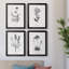 Simply Imperial - Ensemble de 4 photos sur toile tendues-1160655255-1160655248