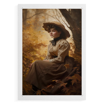 WOMEN Series CMLXXXVIII  -Premium Canvas Print Only - NOT FRAMED -Ready to Hang