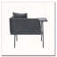 Fauteuil de détente Lounge avec petite table et coussin de dossier-1527770870