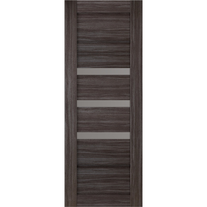 Panneau de porte standard préfini en bois manufacturé Rita, 31,75 po x 79,375 po, Chêne