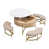 White/Natural est en rupture de stock