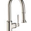 AXOR Montreux 2-Spray Prep Kitchen Faucet with Pull-Down, 1.75 GPM-90858685