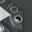 Panneau de rideau simple occultant et isolant synthétique de couleur unie Kensington-28197275-28197276