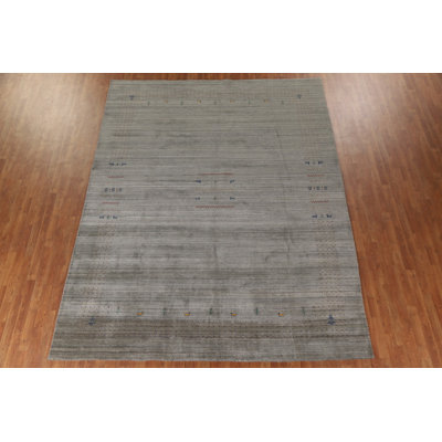Tribal Wool Gabbeh Indian Area Rug 9x12