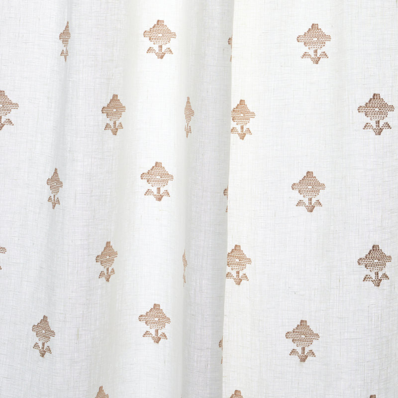 Rubia Sheer Fabric, Ivory