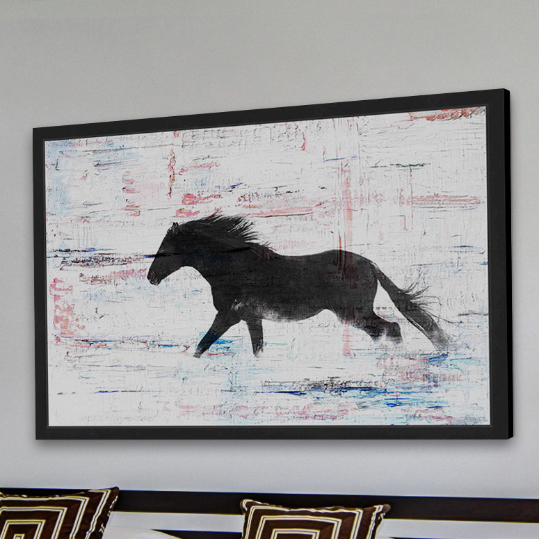 Parvez Taj - Single Picture Frame Painting, 41cm H x 61cm W x 3.8cm D