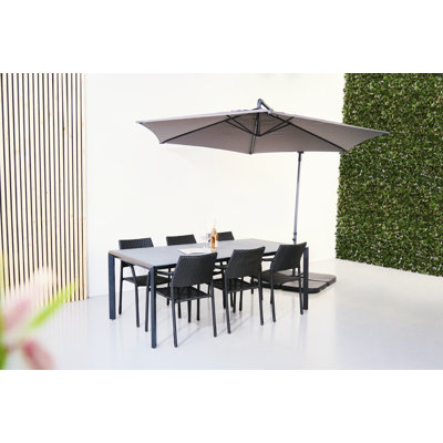 Kritina Rectangular 6 - Person 200Cm Long Dining Set