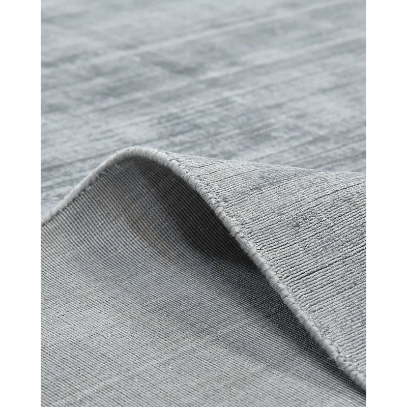Milo Area Rug in Gray, Rectangle 5' x 8'