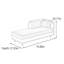 Chaise longue rembourrée Bellaude-87963216-87963220