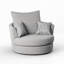 Missy Corner Sofa and Swivel Chair Set-68921287-68921288