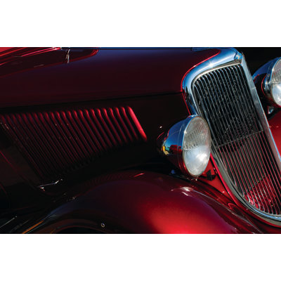 Vintage Car - Wrapped Canvas Print