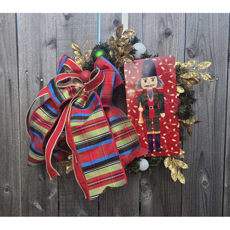 Nutcracker Christmas Wreath