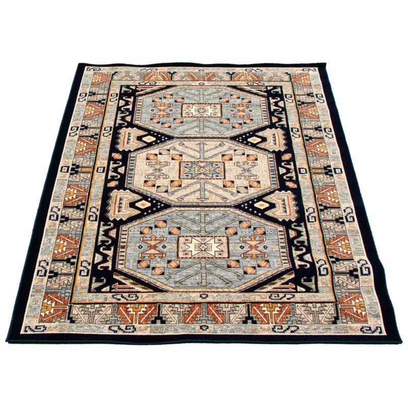 Agena Oriental Indoor Rug, Rectangle 7'10" x 10'2"