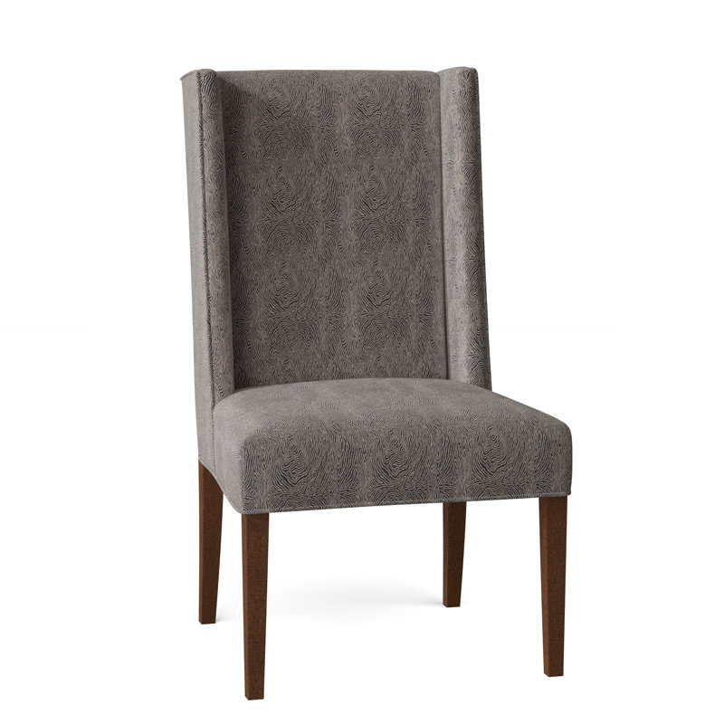 Chrisney 21'' H Upholstered Side Chair, Honey Birch, Sand-22607