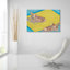 «Animal Skin Shoes» par Sharon Pitts, art mural en verre acrylique-1665170936