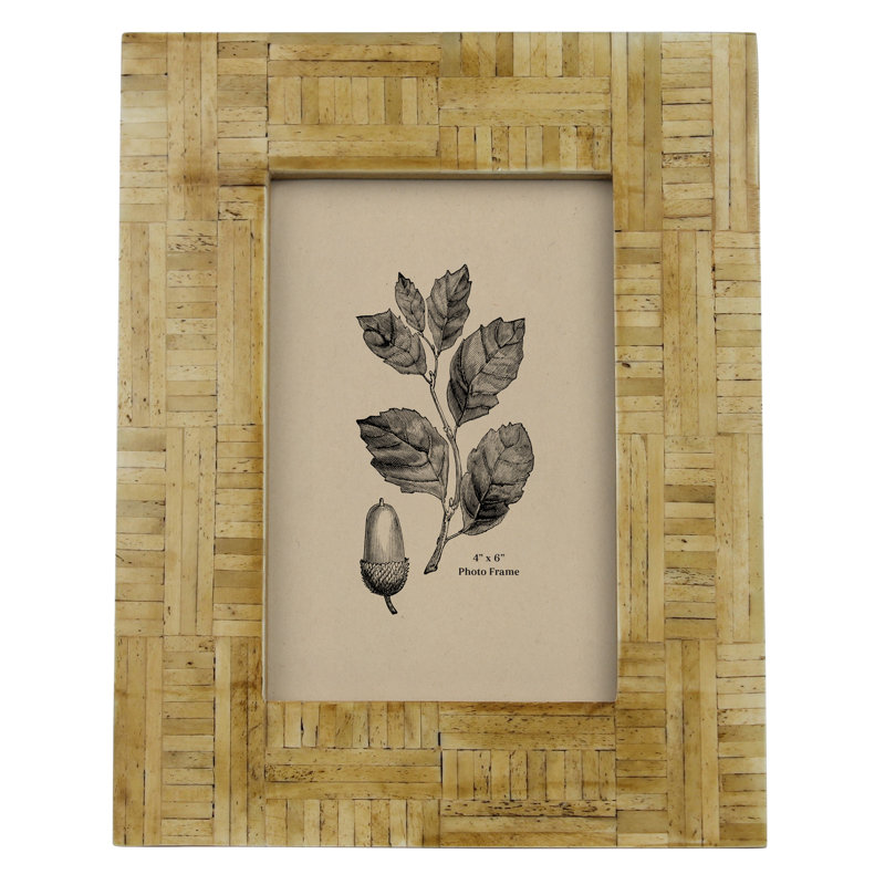 Bone Inlay Frame - 4x6