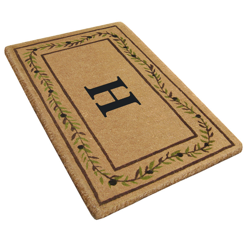 Tapis d'entrée antidérapant 36 po L x 22 po, H
