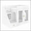 Enceinte de litière pour chat avec lumière, meuble de litière caché avec 2 tiroirs de rangement, table d'appoint intérieure pour chat, blanc-616704807