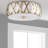 Izabelle Fabric Flush Mount-1370753329