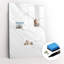 Magnetic Glass Photo Memo Board