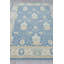 Exquisite Rugs Claremont Oushak Handmade Hand-Tufted New Zealand Wool On Canvas Blue/Ivory Area Rug-996063004