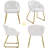 Fitchburg 20'' H Upholstered Metal Dining Chair-1122221638