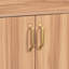 Meuble-lavabo de 36 po avec bois massif, 2 portes à fermeture douce, 3 tiroirs, lavabo en céramique, tablette ajustable pour matériaux de décoration compacts, petites salles de bain