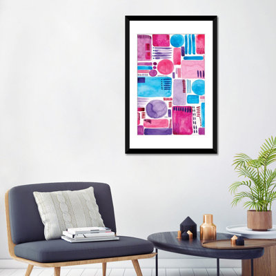 « mod shapes ii », impression sur toile