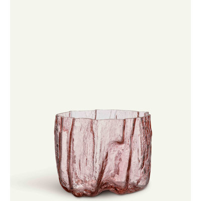 Crackle Pink Vase
