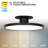 Twist-N-Lite 11" LED 5-CCT Selectable Semi-Flush Mount, 2700K/3000K/3500K/4000K/5000K-121089356-121089358
