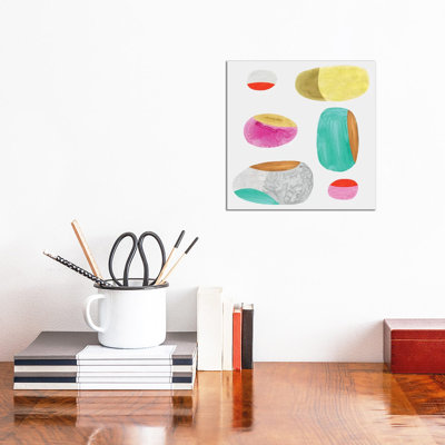 Color Combo III by Eva Watts - Wrapped Canvas Print