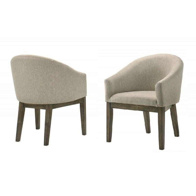 Chaise rembourrée 2 pièces