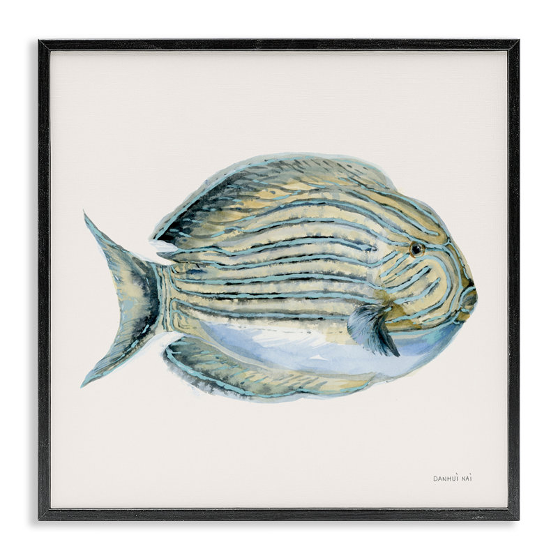 Giclée encadrée, par Danhui Nai, Giclée encadrée noir minuit, H 12 po x l 12 po