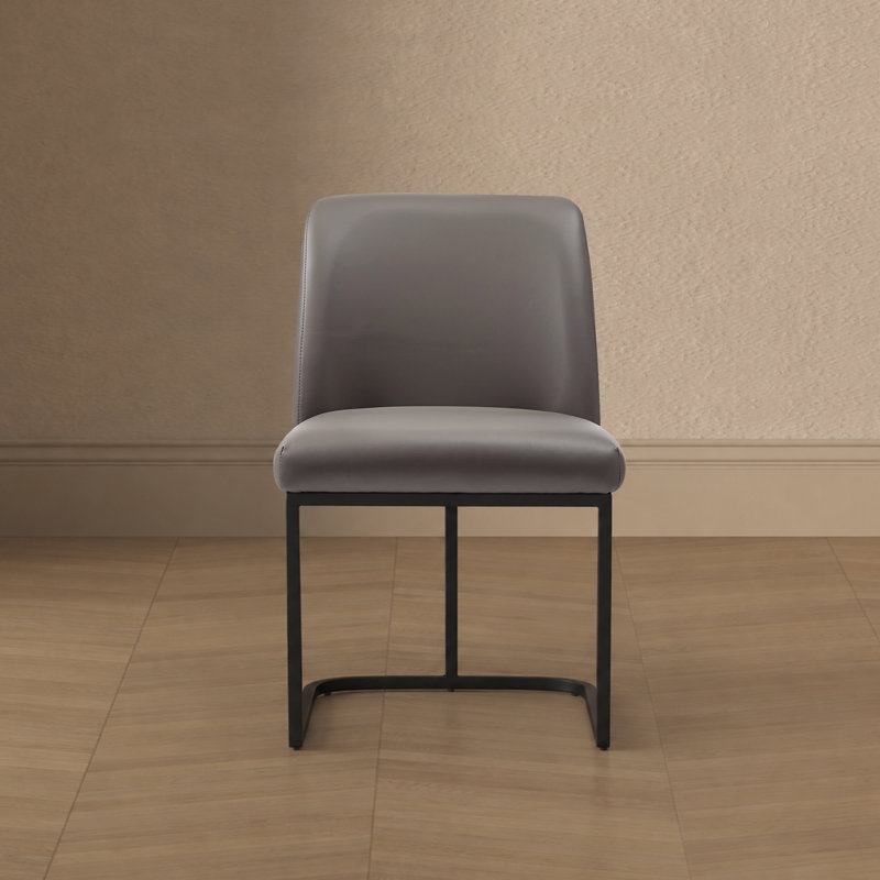 Chaise d'appoint de salle à manger Serena, Gris