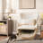 2 In 1 Modern Velvet Accent Chair With Free Padded Cushion And Pet Friendly Space-482326611